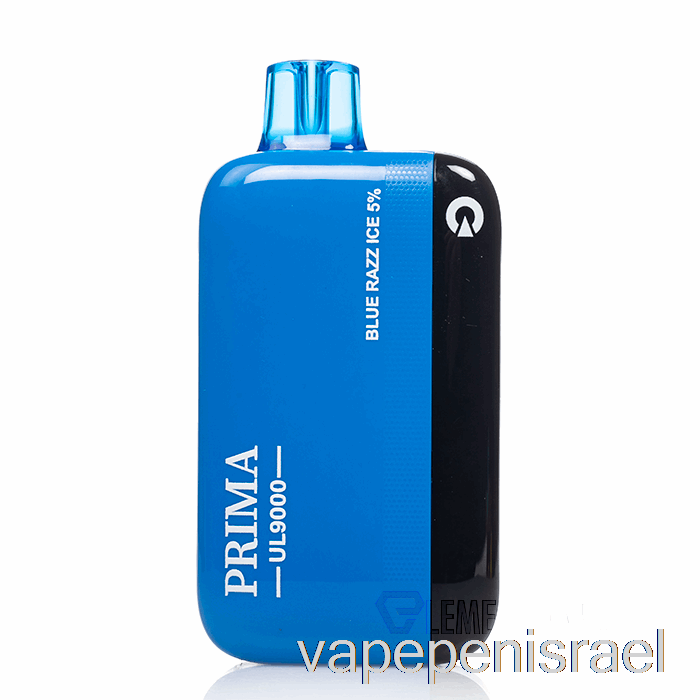 חד פעמי Vape Israel Prima Ul9000 חד פעמי Blue Razz Ice